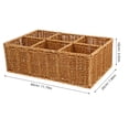 thumbnail image 2 of unbranded Organizador Pequeño Para Cajones Con Cesta Tejida Color Para Cubiertos, 2 of 6