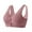 Hot Pink, variant on purcolt Women's Front Closure Post Surgery Bra Comfort Seamless V-Neck Wireless Bralettes Surgical Recovery Everyday Sleeping Bras Mastectomy Bra