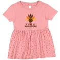 thumbnail image 3 of Inktastic My 1st Thanksgiving Turkey Girls Baby Dress, 3 of 5