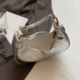 thumbnail image 2 of Bolso Hombro para Mujer Con Y Media Hobo Cuero PU El (plata), 2 of 8