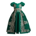 thumbnail image 1 of HAWEE Costume de Princesse Jasmine Tenue Aladdin Robe de Bal pour Filles Carnaval Cosplay Fête Déguisement, 1 of 7