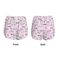 thumbnail image 5 of Qekee No Drama Llama for 2 in 1 Flowy Running Shorts for Women High Waisted Gym Tennis Shorts Double Layer Shorts with Pocket, 5 of 9
