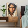 thumbnail image 5 of Qisvanset 12x16 Inch 2D Flat Framed Canvas Art, Woman Golden Wheat Field Peaceful Nature Blue Sky Home Wall Art, 5 of 5
