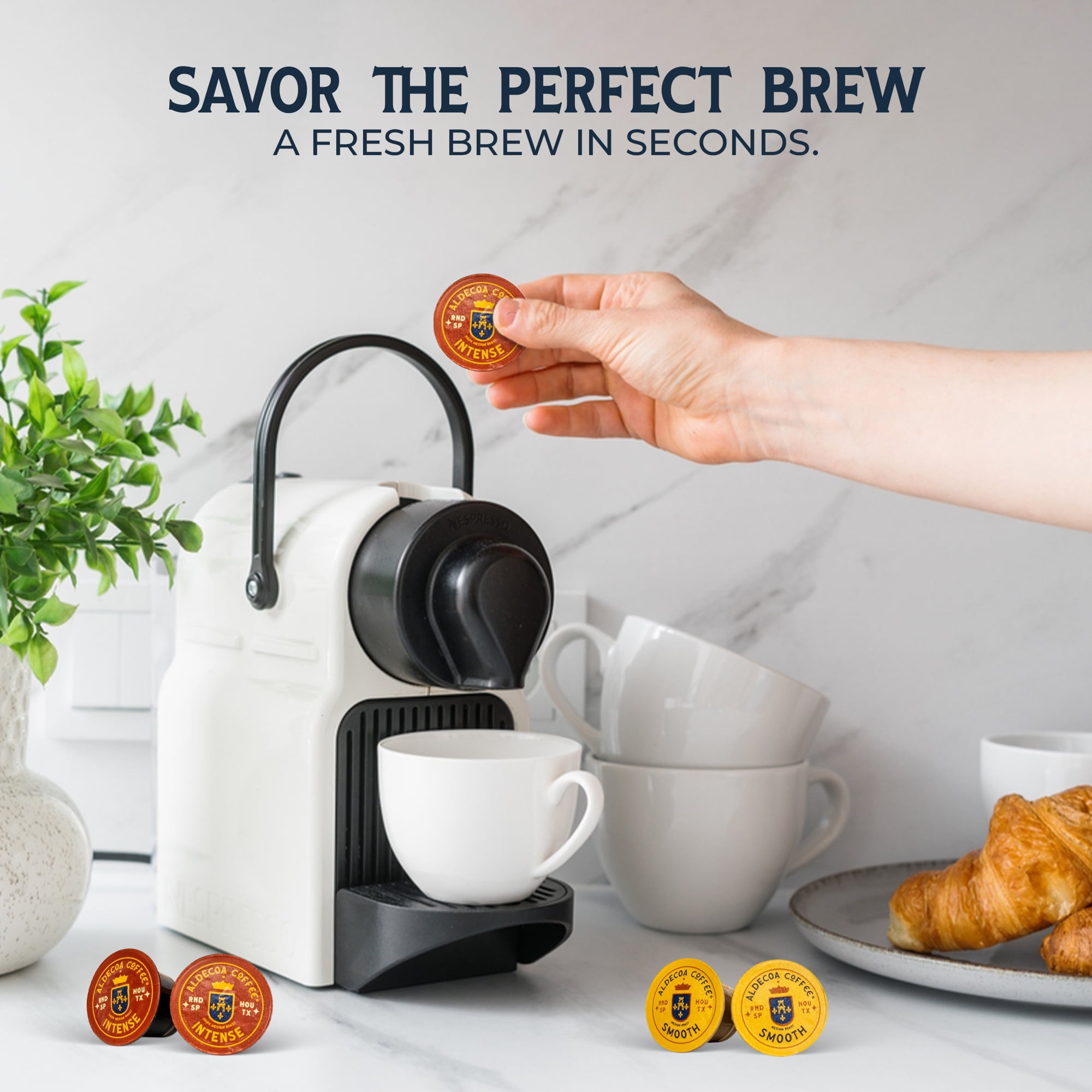 Ald Nespresso Cap Decaf 10
