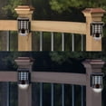 thumbnail image 3 of Crosslight K021-4 Solar Fence Post Light, Pack of 4, 3 of 9