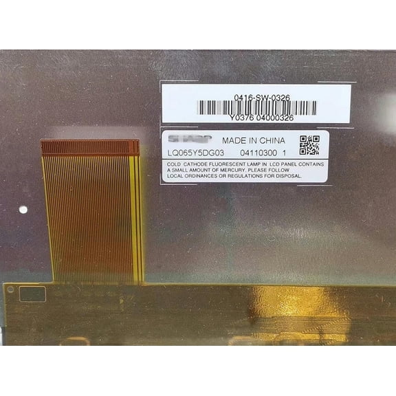 6.5Inch LCD display LQ065Y5DG03 touch screen for IX35 car navigation LCD monitors modules