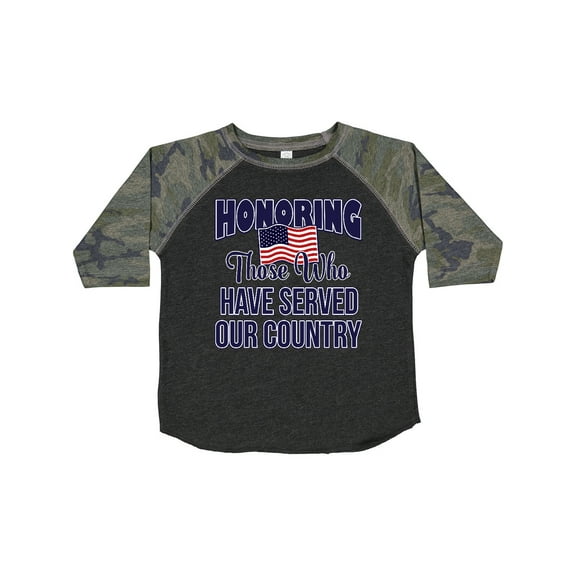 Inktastic Veterans Day Military Honoring Those Who Serve Boys or Girls Toddler T-Shirt