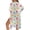 Colorful Turtle Starfish Conch, variant on Xoenoiee Fire Flame Pattern Women's UPF 50 Swim Cover Up Sun Protection Lightweight Boho Kimono Cardigans Short Sleeve Beach Cover Ups for Women