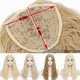 thumbnail image 5 of SEGO Clip in Hair Topper Extensions Natural Long Curly Weave Synthetic Hair Extension for Women with Loss Thinning Hair, 5 of 5