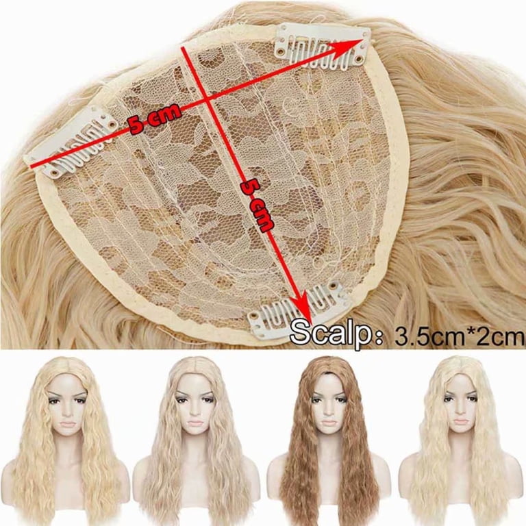 SEGO Clip in Hair Topper Extensions Natural Long Curly Weave  display picture 2