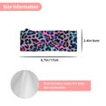 thumbnail image 3 of Wukai Rainbow Animal Skin Print Baby Bow Headband for Newborn Infant Baby Toddler Girls, 3 of 5
