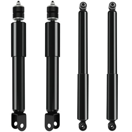 Set of 4 Shocks,ECCPP Shocks Absorbers fits 1999-2006 for Chevy Silverado 1500,1999-2008 for GMC Sierra 1500 Front Rear Auto Shocks with 344381 344386