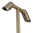 thumbnail image 2 of VOLT Twinnovator Adjustable 12V Path Light, Brass, 2 of 7