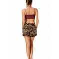 thumbnail image 3 of Women's Casual Summer Leopard Printed Shorts Drawstring Waist Dolphin Sport Workout Sexy Hot Pants Plus Size Beach S-XXL, 3 of 8