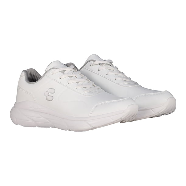 Tenis Charly para Caballero Estilo Running Blanco Talla 27