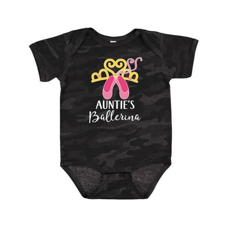 

Inktastic Ballet Dancer Auntie Ballerina Gift Cute Girl Gift Baby Girl Bodysuit