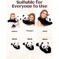 thumbnail image 3 of Weighted Stuffed Animal – Panda, Sloth, Bear, Koala, Raccoon & Dinosaur Plushie with Extra-Long Hugging Arms, Soft Huggable Stuffed Animal for Comfort (Panda, 25.6"), 3 of 8