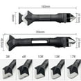 thumbnail image 3 of Jinsinto 5 In 1 Silicone Remover Caulk Finisher Sealant Smooth Scraper Grout Kit Tools, 3 of 5