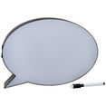 thumbnail image 3 of Northlight 12" LED Lighted Thought Cloud Dry Erase White Board, 3 of 4