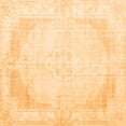 thumbnail image 1 of Ahgly Company Machine Washable Indoor Square Persian Orange Traditional Area Rugs, 5' Square, 1 of 1