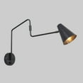 thumbnail image 2 of Stilnovo Style Single Light Articulated Sconce Mid-Century Modern Brass Wall Lamp, 2 of 10