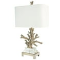 thumbnail image 2 of Couture Lamps Coral Resin Table Lamp Silver, 2 of 5