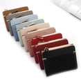 thumbnail image 5 of Monedero corto con cremallera para mujer, sencillo y generoso, tipo cartera, tipo sobre, 5 of 5