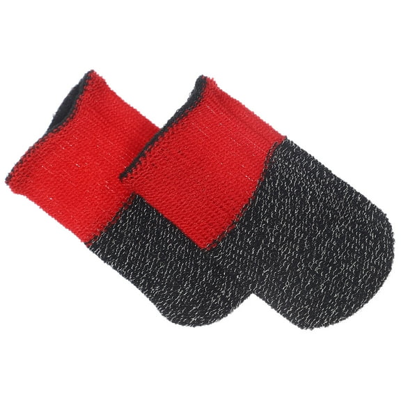 Masteelf 2Pcs Gaming Finger Covers Breathable Finger Sleeves Finger Protectors for Playing Games