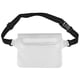 thumbnail image 1 of Bolso seca de PVC para deportes al aire libre, impermeable, con bolsillo, riñonera (blanco), 1 of 7