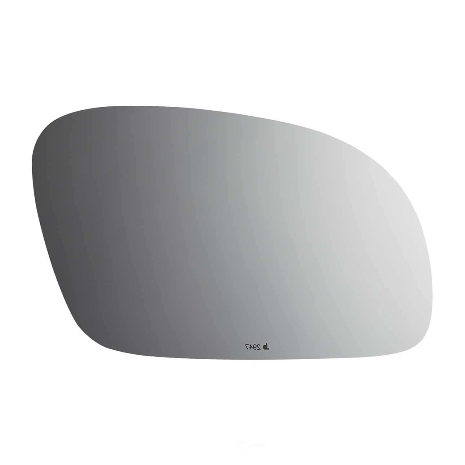 Burco Side View Mirror Replacement Glass - Clear Glass - 2947