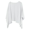 thumbnail image 2 of ZSQDM Women's Cardigan Women's Linen Cardigan 3/4 Sleeve Shrugs Open Front Loose Shawl Wrap Cover Ups Lightweight Shrug Open Front Cardigan for Women Sweaters for Women Clearance(L), 2 of 5