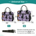 thumbnail image 4 of FORMRS Insulated Lunch Bag Unisex Large Capacity with Shoulder Strap, Halloween Cats, 4 of 6