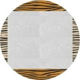 thumbnail image 1 of Ahgly Company Machine Washable Indoor Round Transitional Brown Area Rugs, 5' Round, 1 of 7