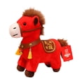 thumbnail image 4 of Caballo de peluche de juguete, caballo de peluche, muñeco de caballo ligero, adorable, para el hogar y la oficina. 12 pulgadas, 4 of 9