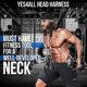 thumbnail image 2 of Head Neck Trainer Weight Lifting Belt Straps Strength Exercise Fitness Body Building Adjustable Head, 2 of 5