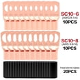 thumbnail image 4 of Cable Tuijodaix calibre 8 (15,24 m cada uno, rojo/negro), CCA, cobre, 4 of 7