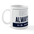 thumbnail image 2 of CafePress - U.S. Navy Once A Sailor Mug - 11 oz Ceramic Mug - Novelty Coffee Tea Cup, 2 of 6