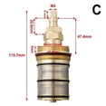 thumbnail image 3 of Thermostatic Mixer Valve,Shower Valve, Brass Replacement Thermostatic , Replacement 20-48 Celsius Thermostatic, 3 of 5