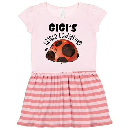 

Inktastic Gigi s Little Ladybug Gift Toddler Girl Dress