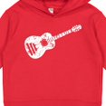 thumbnail image 3 of Inktastic Grunge Guitar Toddler Hoodie, 3 of 4