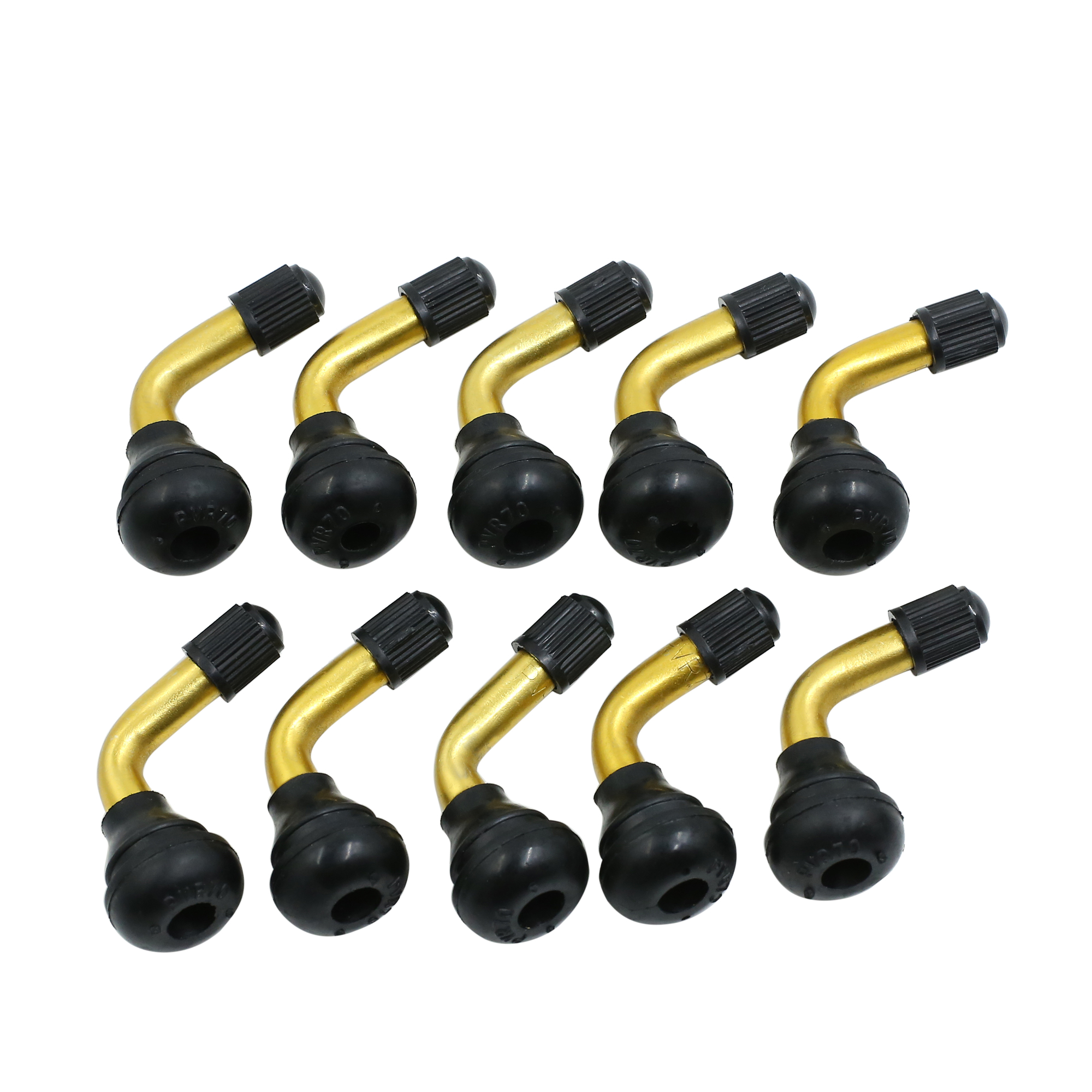 10pcs 120 Degree Tubeless Tire Tyre Valve Stems for Car Motocycle