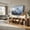 Natural, variant on 2 Pieces Cube TV Stand, Free Combination Gaming Entertainment Center, Open Storage Bookcase Shelf for Living Room, Black