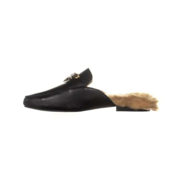 INC International Concepts Womens Gannie 19 Leather Closed Toe Mules Walmart
