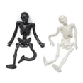 thumbnail image 5 of 10 Uds. Marco de esqueleto blando TPR de Color aleatorio esqueletos estirables Halloween juguete divertido y complicado favores de fiesta, 5 of 5