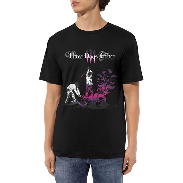 Three Days Grace Classic Shirt Mens Women Cotton Fashion Short