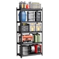 thumbnail image 2 of Ourlova 5-Tier Heavy-Duty Industrial Shelving Unit Adjustable Steel Storage Rack, 2 of 7