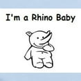 thumbnail image 2 of CafePress - I'm A Rhino Baby ~ Infant Bodysuit - Baby Light Bodysuit, Size Newborn - 24 Months, 2 of 4