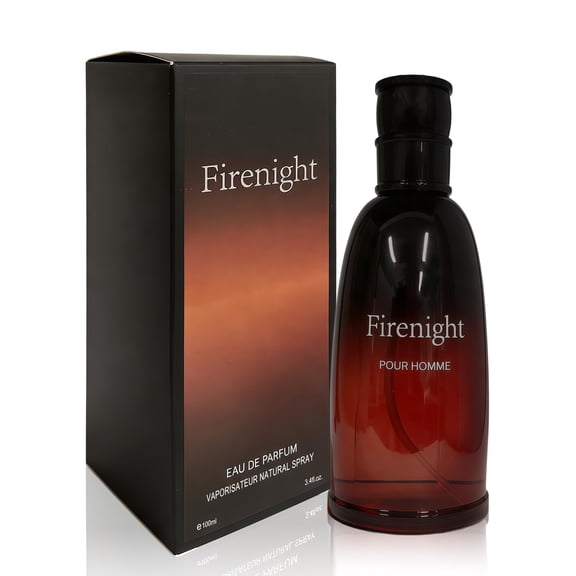 Firenight Eau de Parfume, Perfume for Men, Citrus Violet Patchouli Spicy Scents, Long Lasting Cologne for Men 3.4 Fl Oz Spray