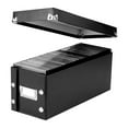 thumbnail image 2 of Snap-N-Store CD Storage Box - Black, 2 of 4