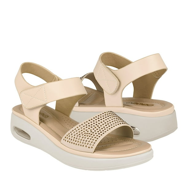 SANDALIAS DAMA STYLO 2517003 SIMIPIEL BEIGE